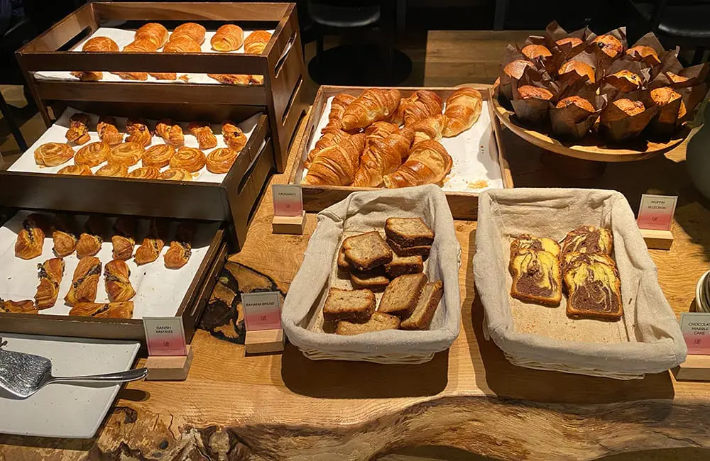 Hotel review: East meets West End at The Prince Akatoki, London, UK 8 Part of the breakfast buffet on offer at The Prince Akatoki. Image: Cassie Tannenberg
