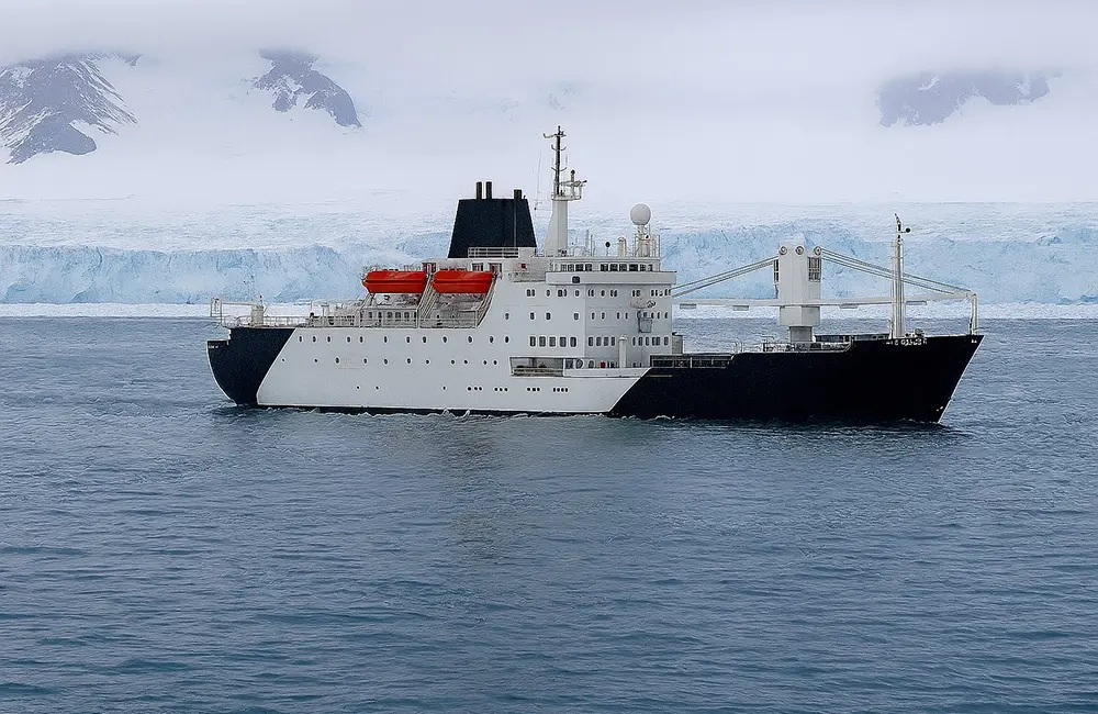 Movers + Shakers: Terra Nova Expeditions expands APAC team with 'polar guru' Karen O’Dwyer 1 Terra Nova Expeditions' St Helena expedition ship at sea.