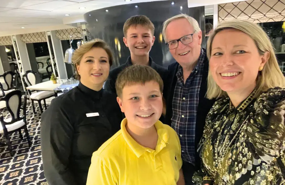 Uniworld's MD Alice Ager on what's next for the ultra-luxe river cruise line 4 Uniworld's Alice Ager and her family on a multi-gen cruise