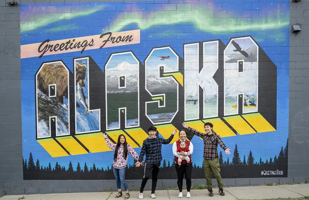 Visit Anchorage returns to Australia as Platinum Sponsor for Niche is Nice 2025 6 "Greetings from Alaska" sign in Anchorage. Image: Visit Anchorage