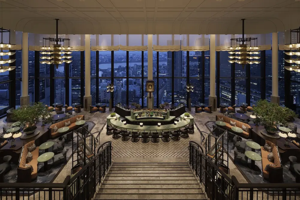 First look: Waldorf Astoria New York reopens after eight-year closure 4 Waldorf-Astoria-Osaka-Peacock-Alley-at-Night