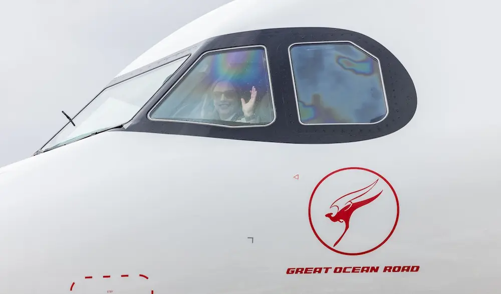 Qantas officially welcomes new Airbus jet & expects it to be a game-changer