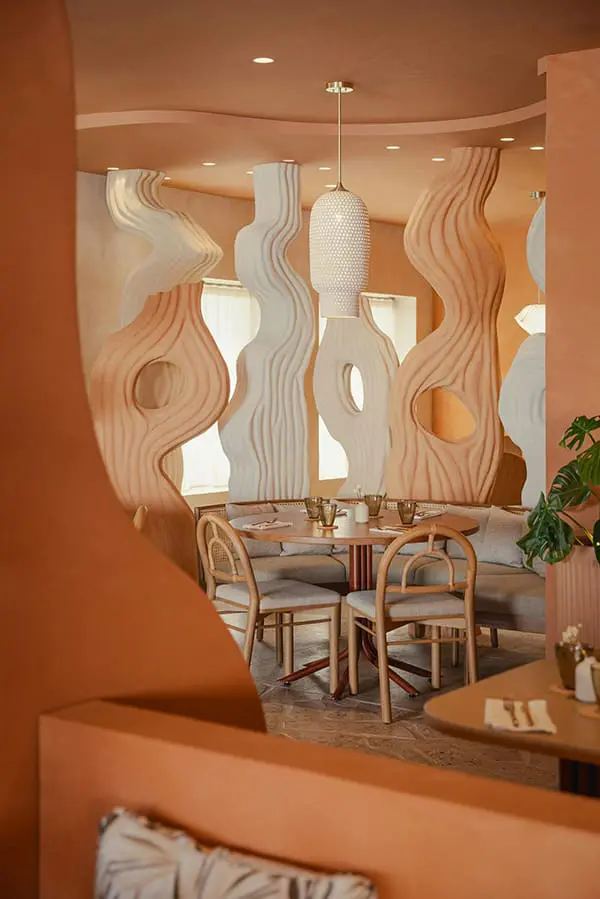 Hotel review: Coastal oasis bliss at Sandbourne Santa Monica, California, USA 9 Marelle restaurant interior. Image: Marelle