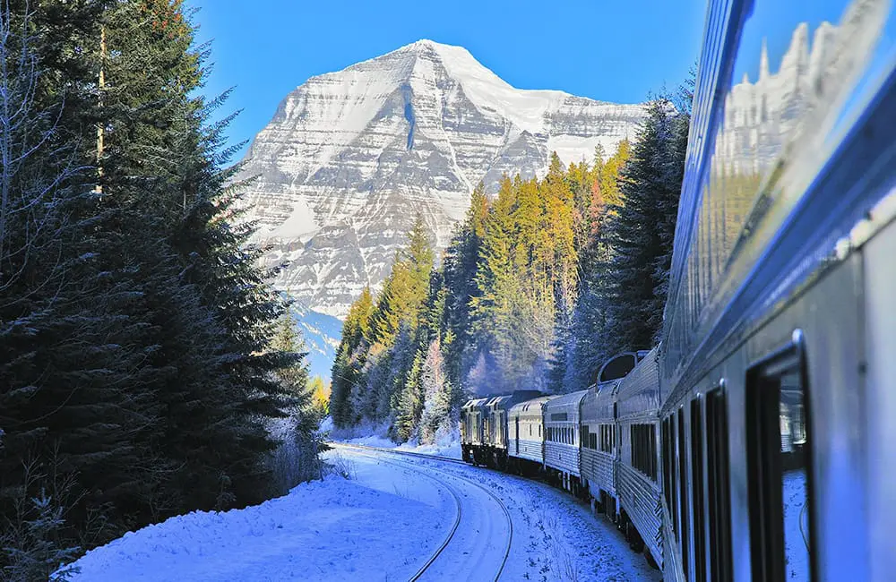 Adventure World’s new campaign will make you crave a 'Wild Wondrous Canadian Winter' 1 The iconic VIA Rail Snow Train to Jasper is a classic rail journey through the Canadian Rockies from British Columbia with Adventure World.