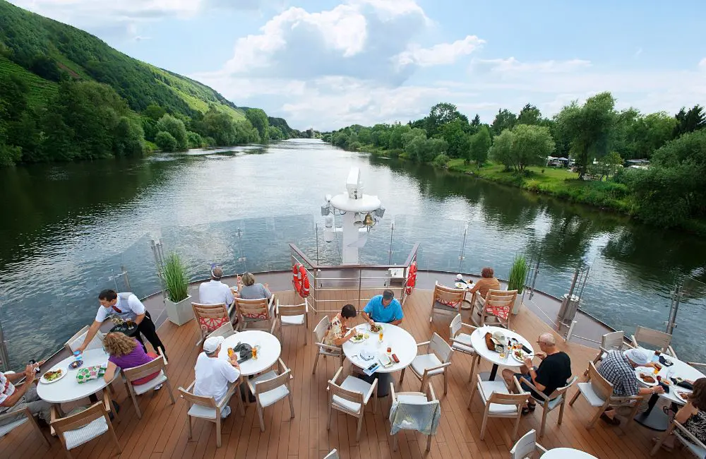 Ship review: Donna Kranas on board Viking Torgil on the Douro River 3 Aquavit Terrace View on Viking's longships