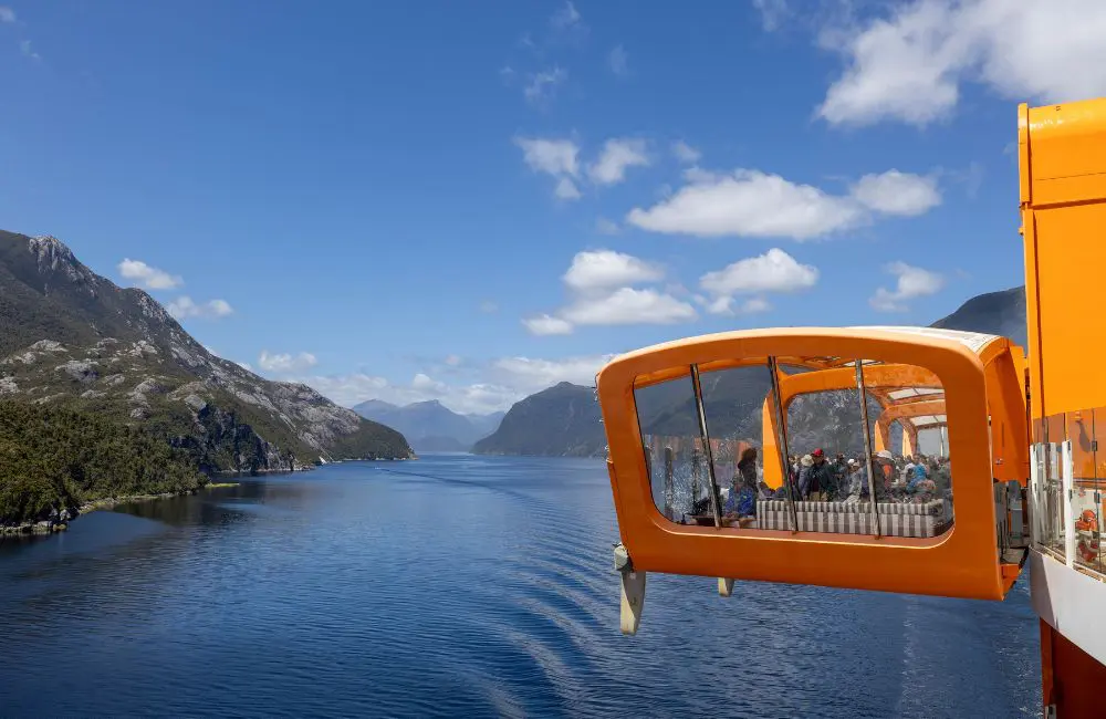 Celebrity Cruises’ Tim Jones shares the latest about the 'modern luxury' line 5 Celebrity Edge in Dusky and Doubtful Sounds, New Zealand (c) Tim Faircloth