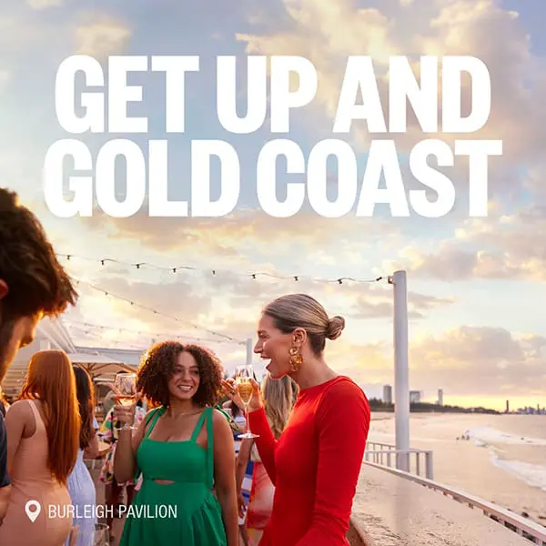Get Up and Gold Coast: New tourism campaign invites Aussies to rediscover the GC 1 'Get Up and Gold Coast' campaign asset, featuring author and podcast host Ellidy Pullin.