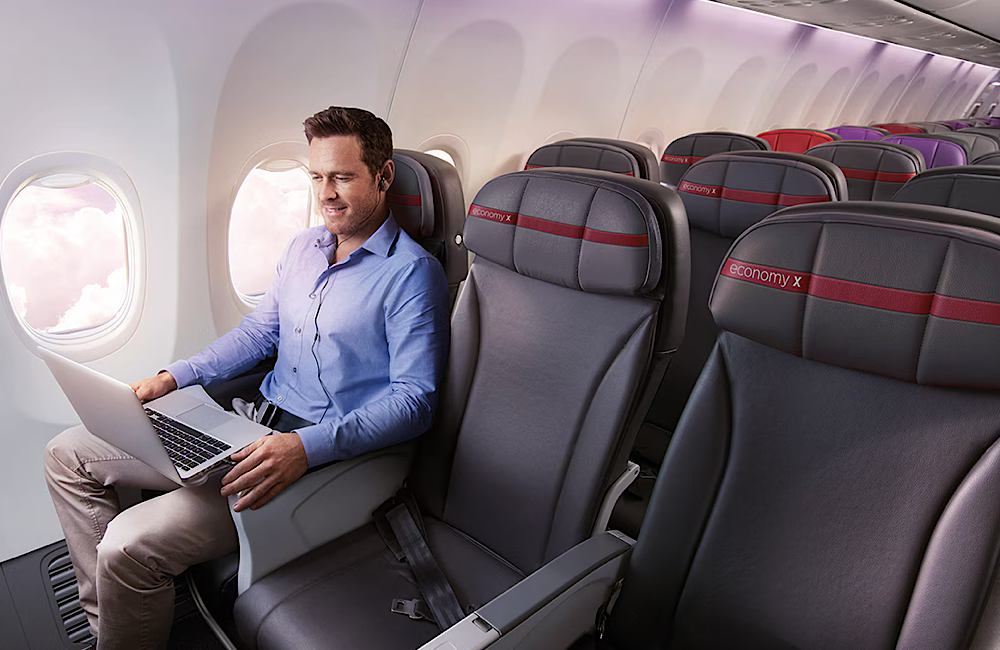 Virgin Australia lifts profit by 28% as both airlines and loyalty soar 3 Virgin Australia’s fleet continues to grow leaner and greener, with new 737-8 Max aircraft set to boost fuel efficiency, refresh the customer experience and support the airline’s FY26 growth plans.