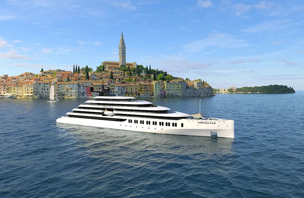 Karryon Top 10 stories of the week: Catch up on our most-wanted: Sep 5 5 Rendering of Emerald Kaia sailing the Mediterranean, debuting in 2026. Scenic