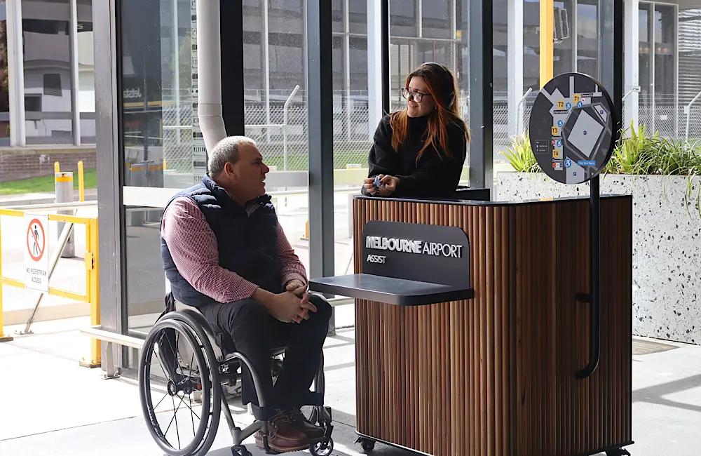 Airports under pressure on accessibility as Melbourne Airport launches mobility hubs