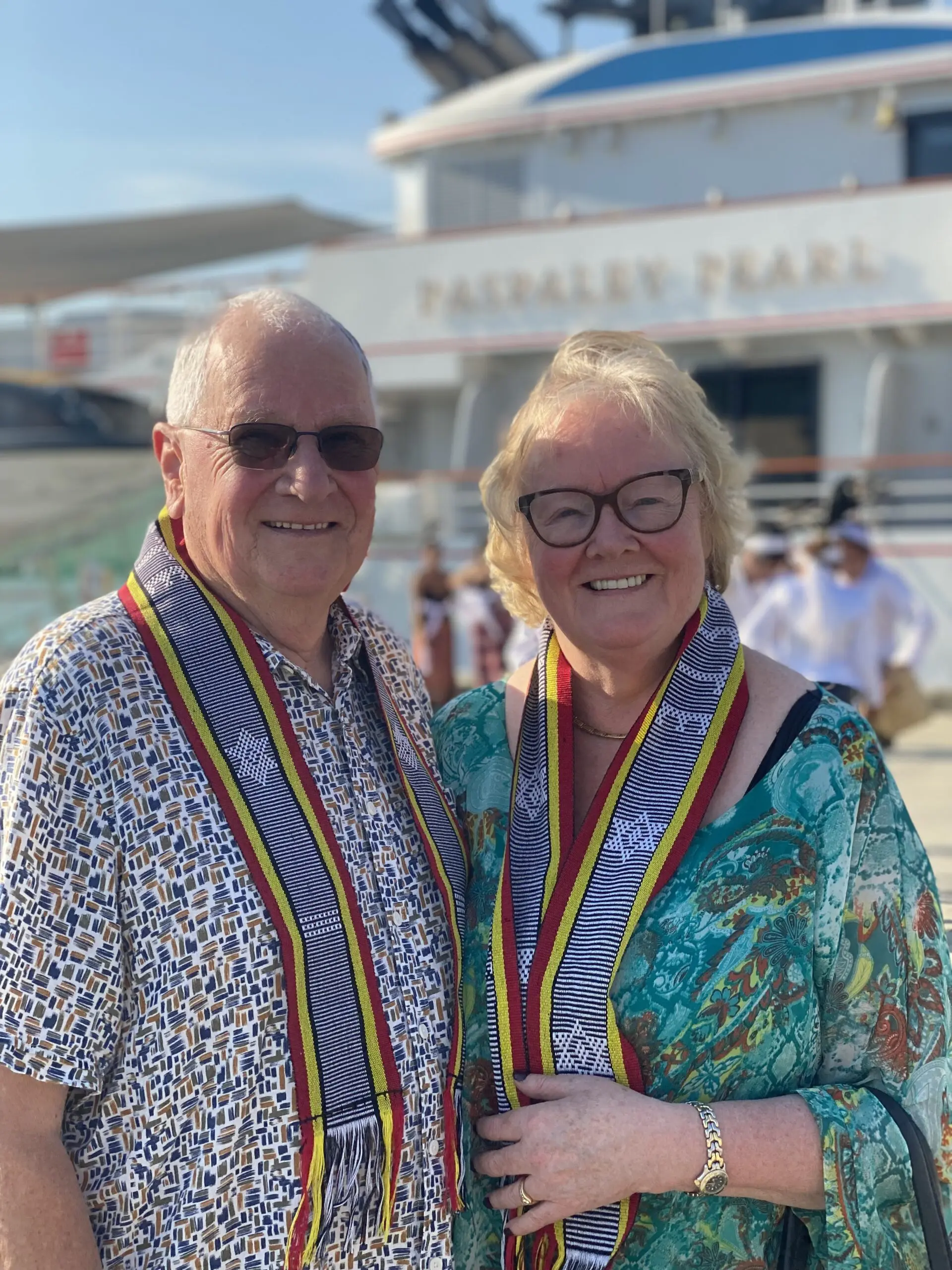 Ship review: Robyn and Murray Sinfield on board Paspaley Pearl 4 Luxury travel advisors Robyn and Murray Sinfield