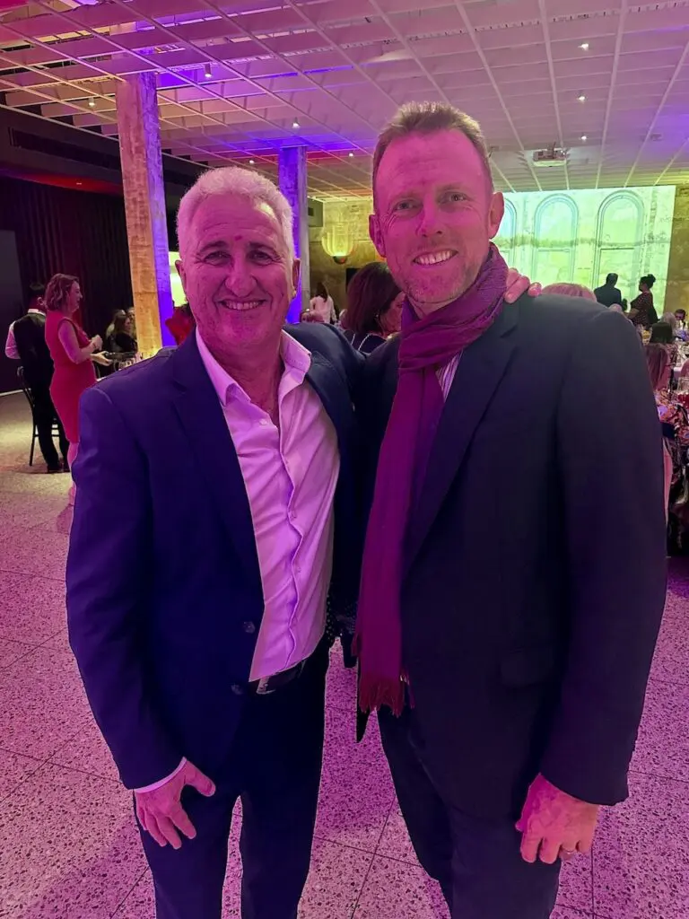 Luxury Gold joins Uniworld portfolio as the river cruise brand builds for 8 ships in 5 years 3 TravelManagers MD Michael Gazal (left) with CT Partners CEO Matt Masson.