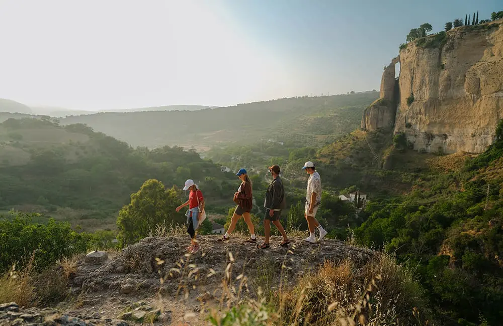 Intrepid Travel’s TV series returns for second season: What destination is on show? 2 Intrepid Travel group hiking in Rondo, Spain for Intrepid Adventures TV series.