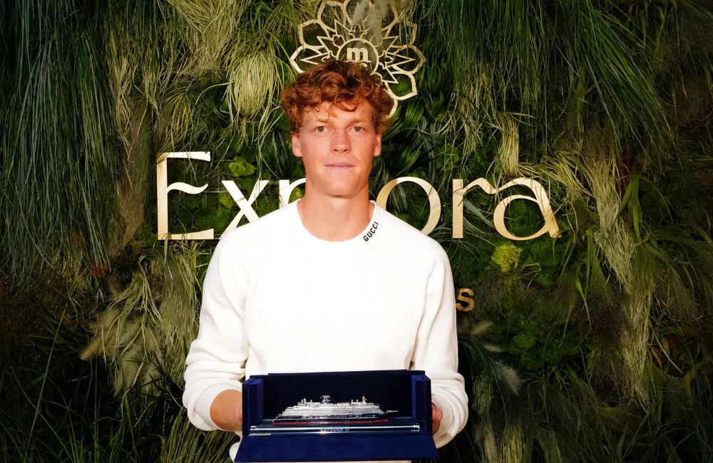 Tennis star Jannik Sinner named Explora Journeys' new ambassador