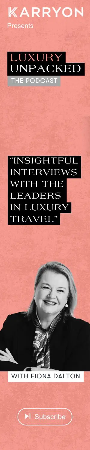 KO Luxury podcast left vertical banner