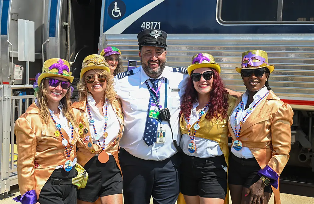 Carnival on track! Amtrak restores Mardi Gras Service between New Orleans & Mobile