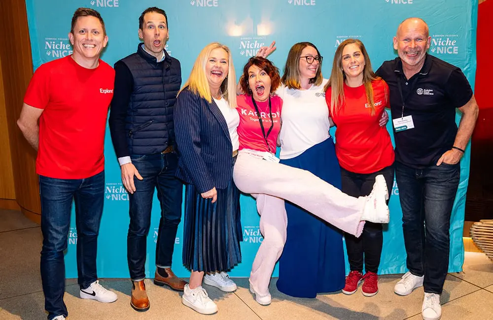 Brisbane sets the pace for Niche is Nice 2025 boutique travel roadshow 9 Evolution Travel Collective with Great Journeys New Zealand, Explore Worldwide & Karryon GM Dani Tuffield.