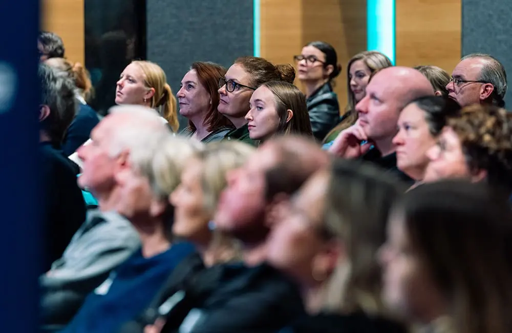 Brisbane sets the pace for Niche is Nice 2025 boutique travel roadshow 6 Close-up of audience at Niche is Nice 2025 presentations.