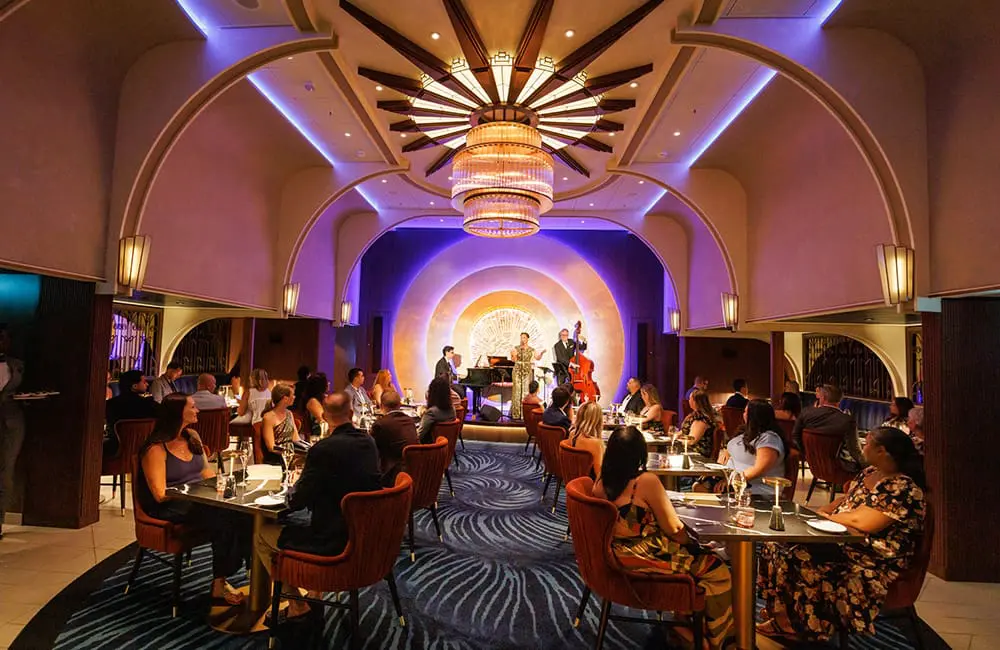 Star power: Royal Caribbean names its brightest star yet in out-of-this-world celebration 3 The new Lincoln Park Supper Club on Royal Caribbean’s Star of the Seas serves up an elevated dining experience inspired by 1930s Chicago.