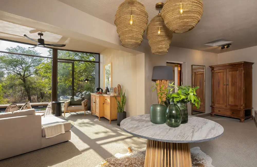 From screens to savannahs: Surge in family travel to luxury safaris in Africa 2 Sabi Sabi Mandleve Suite living area