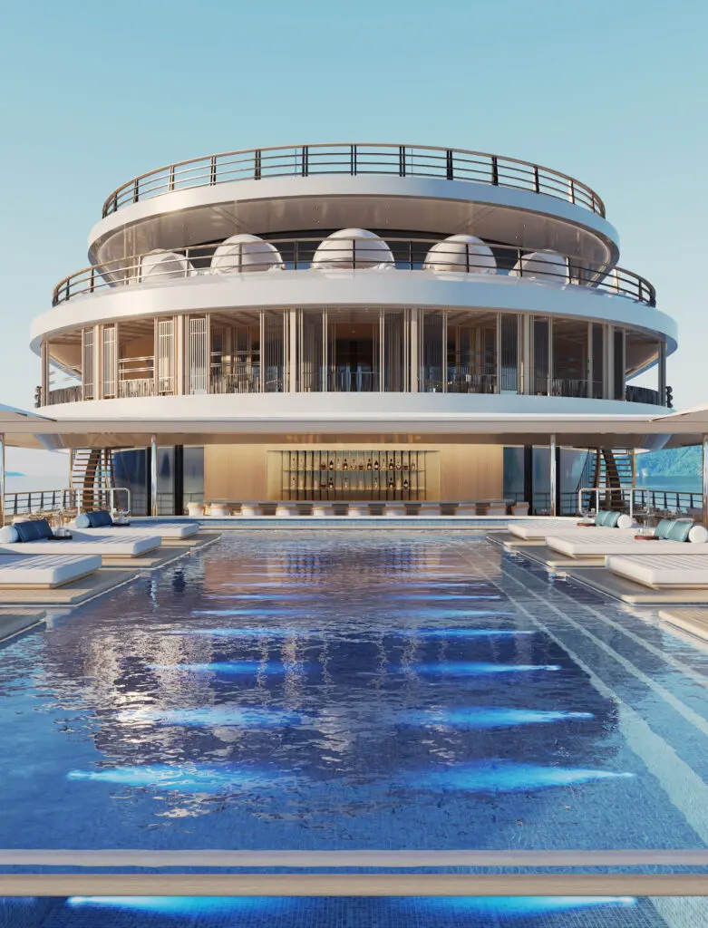 Aman’s ultra-luxury motor yacht open for private hire 3 The main pool