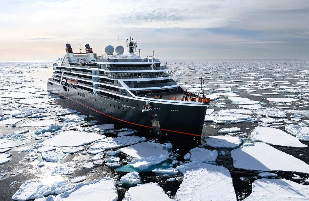 Exclusive: Seabourn's Robin West on the cruise line's new itineraries and first Pole to Pole voyage 2 Seabourn Venture in the Arctic