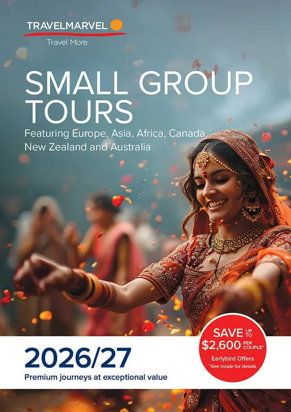 Travelmarvel launches Small Group Tours collection for 2026-27 with 26 itineraries 2 Travelmarvel Small Group Tours brochure cover.