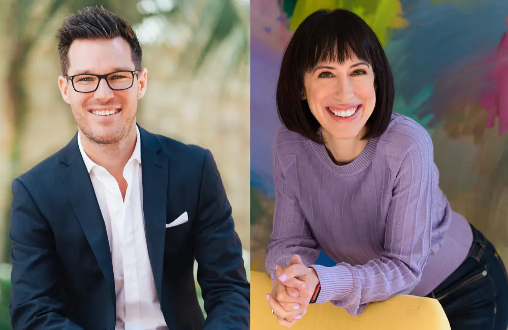Travellers Choice reveals robust $2M profit, with 90% returned to members 3 Composite image of two corporate headshots of a man and a woman.