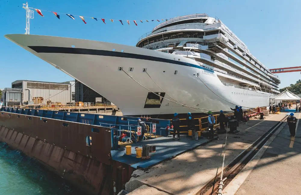 Viking's newest cruise ship in final construction phase before 2026 debut