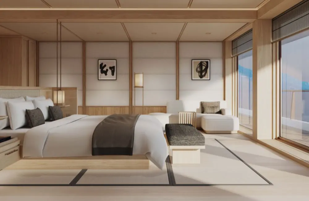 Aman’s ultra-luxury motor yacht open for private hire 2 One of the spacious suites