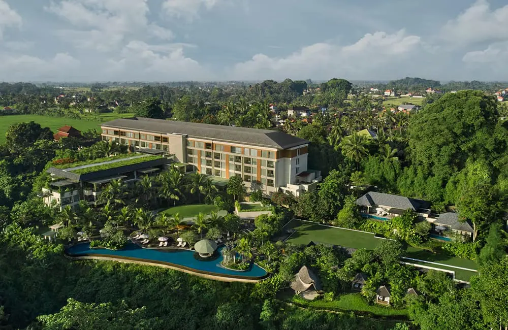 The Westin Resort & Spa Ubud in Bali is one of MG Bedbank's 5,500-plus contracted hotels in South-East Asia.