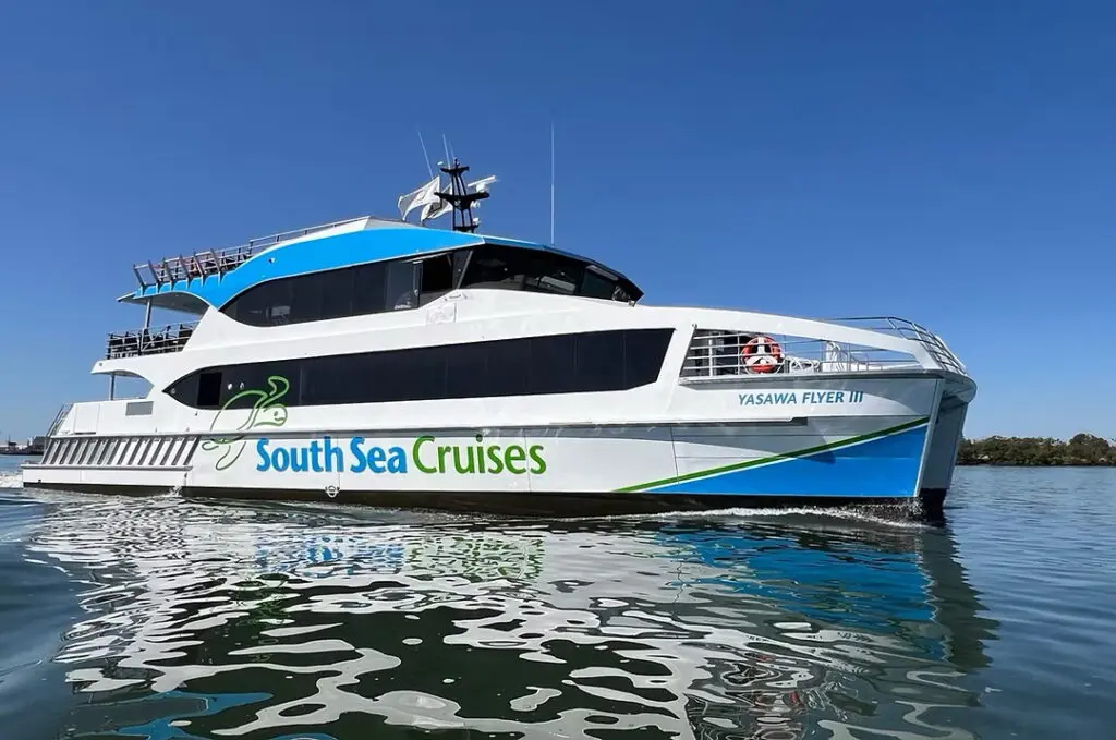 Fiji welcomes record arrivals and a groundbreaking fast ferry 3 The new Yasawa Flyer III.