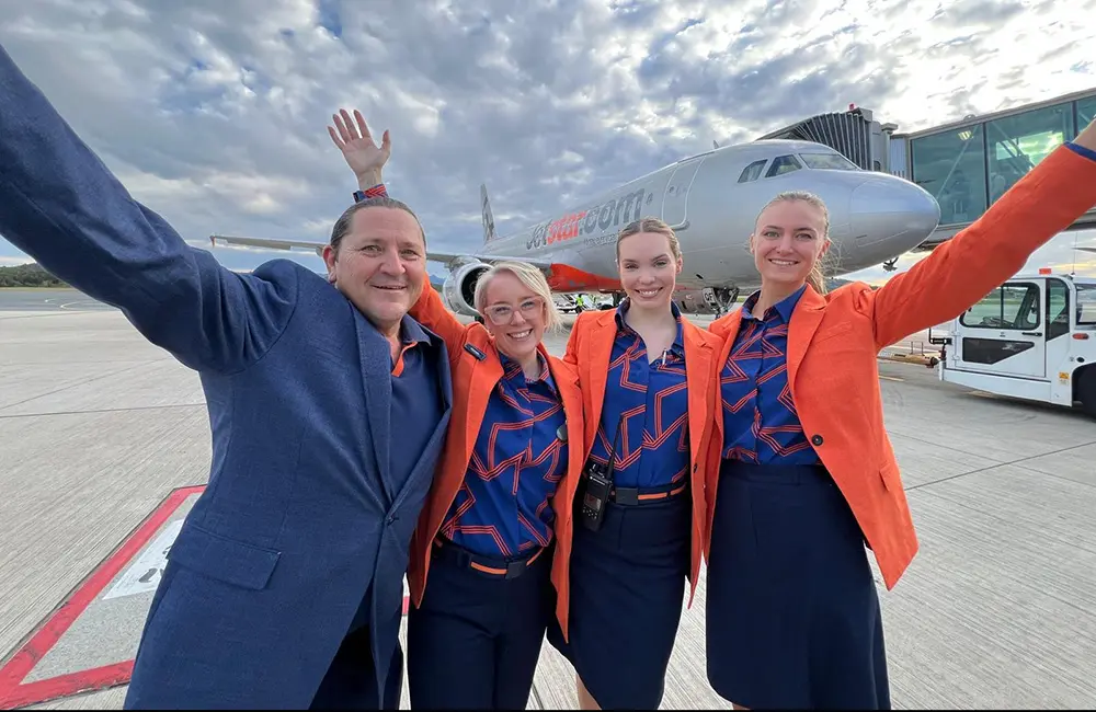 Karryon Top 10 stories of the week: Catch up on our most-wanted: Aug 8 3 Jetstar Gold Coast crew on tarmac near aircraft.