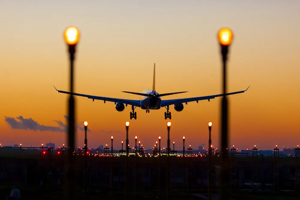 DFAT issues new blanket travel advice for Australians heading to Europe 2 sunset landing in Brussels Zaventem Airport
