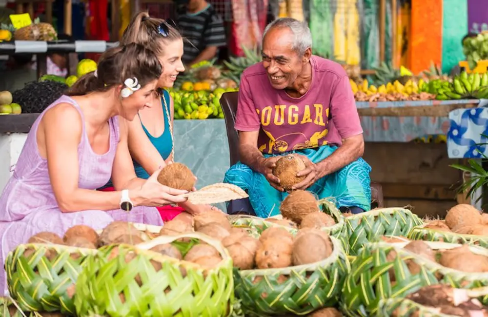 Apai Markets in Fiji.