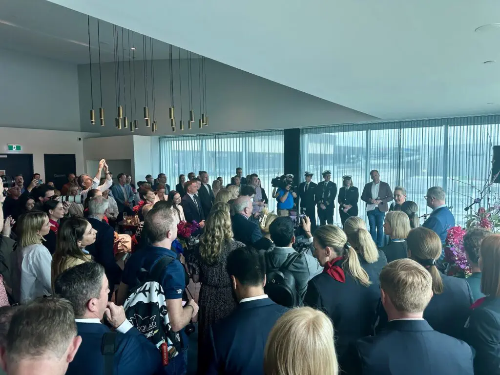 Onboard the first flight of Qantas’ newest plane as it officially launches 8 Qantas A321-XLR launch.