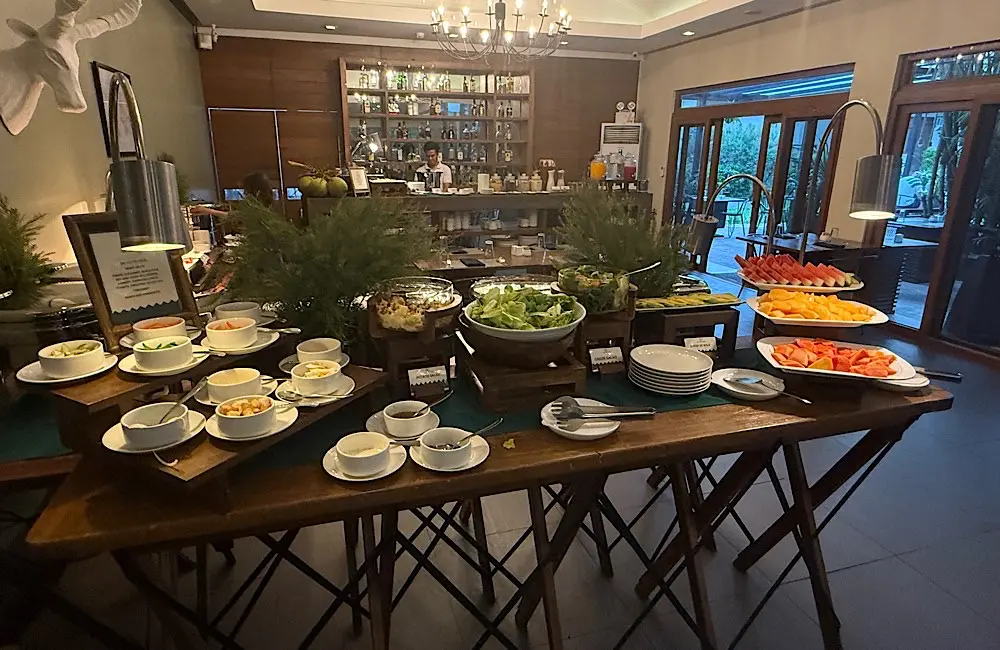 HOTEL REVIEW: The Funny Lion Coron, the boutique hotel travellers keep crowning king 5 Coron Breakfast at Hunt changes daily, but expect fresh fruit, local staples, and plenty of thoughtful touches—like calamansi juice on ice and warm pandesal rolls.
