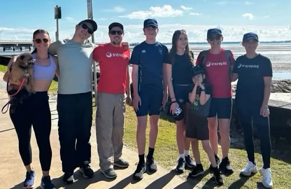 Walking to end human trafficking: Travel industry steps up for Blue Dragon 3 Intrepid QLD - Blue Dragon