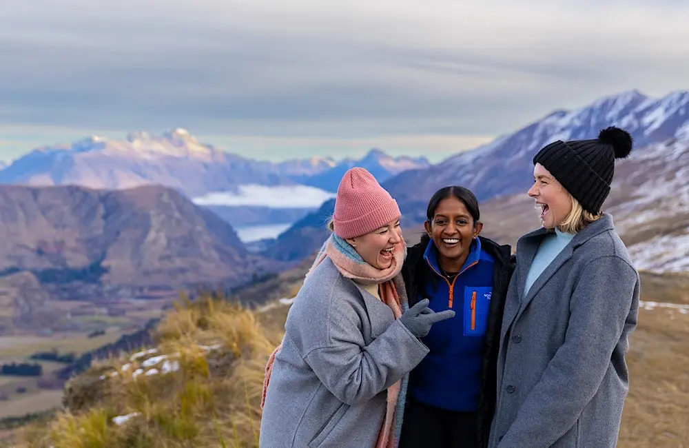 Flight Centre's new campaign is built on what AI can't guarantee: trust 2 Real travellers sharing laughs on their New Zealand adventure, highlighting the authenticity at the heart of Flight Centre’s global push.