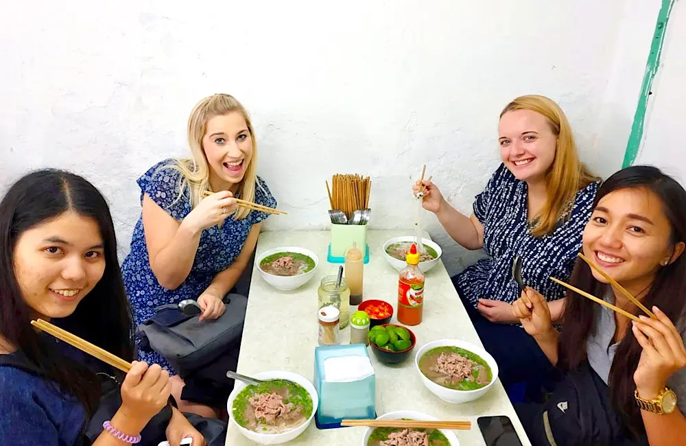 Topdeck itineraries include food and culture with local inclusions.