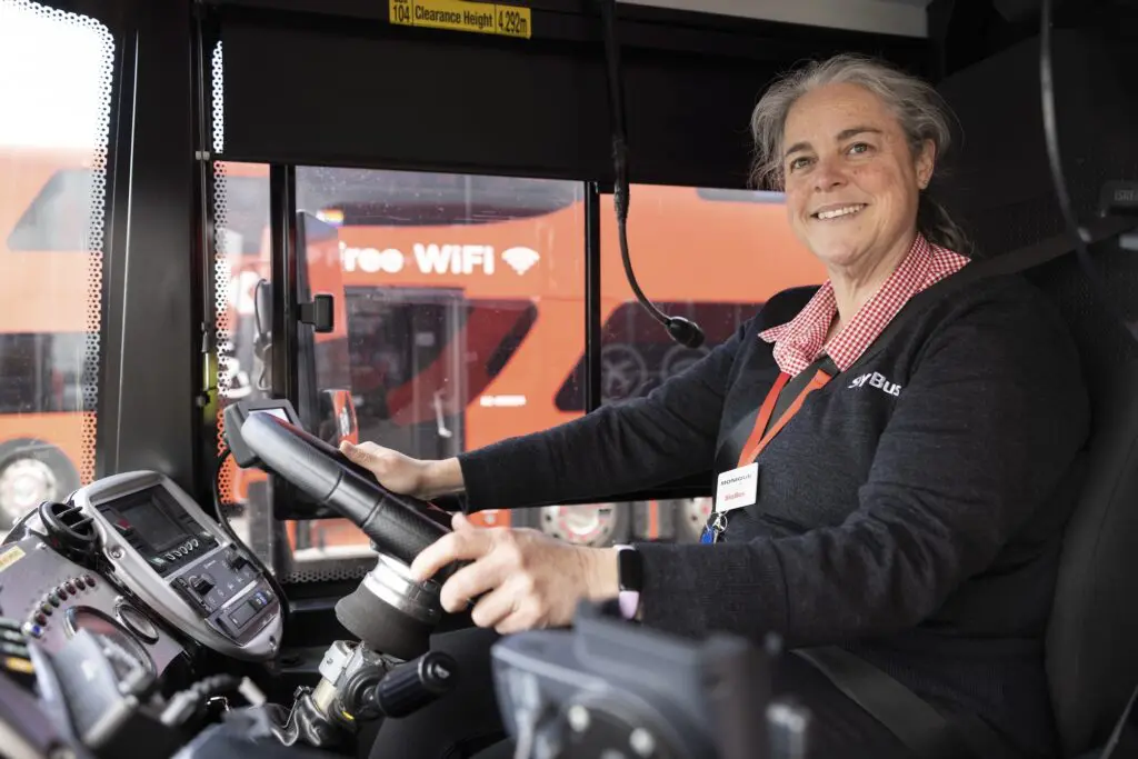 Sydney Airport welcomes SkyBus, the red buses synonymous with Melbourne 3 Kinetic, Melbourne. Photo by James Thomas/The Photo Pitch