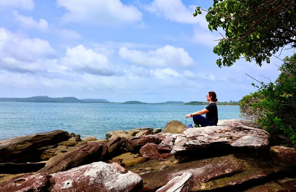 Hotel review: Song Saa, the Cambodian private island resort leading the charge in marine conservation 6 The meditation rock at Song Saa