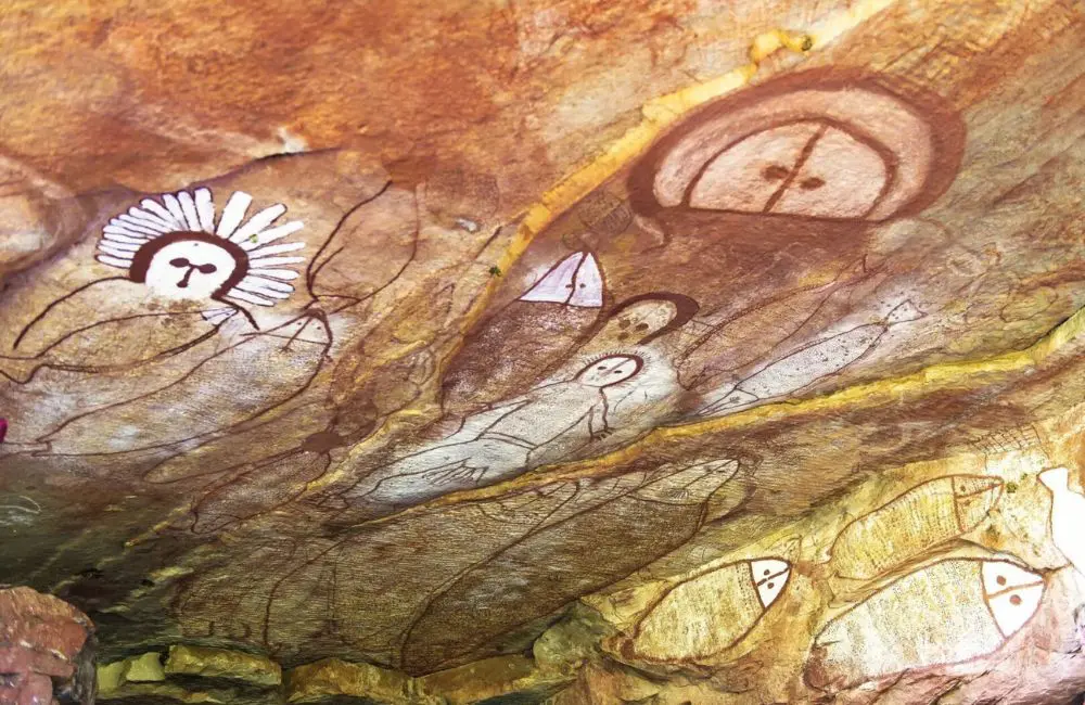 Luxury Unpacked Podcast: Australia's "popularity pain" will be a challenge ahead: Penny Rafferty 2 Wandjina Aboriginal Rock Art © Garry Norris/The Tailor