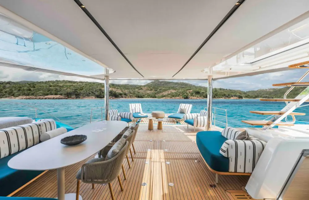 Ponant launches new yachting brand and adds new catamaran 2 Spacious outdoor living areas feature on board the catamarans