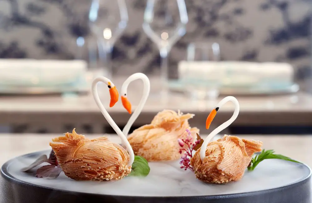 Hotel review: TravelManagers Troy Coelho checks in at the iconic Raffles Singapore 3 Swan-shaped durian pastries at Yì By Jereme Leung at Raffles Singapore