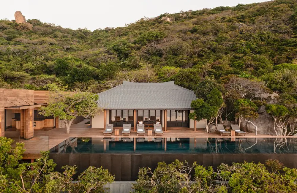 Aman opens Vietnam residence with its own beach and private spa house 4 Amanoi Ocean Pool Residence