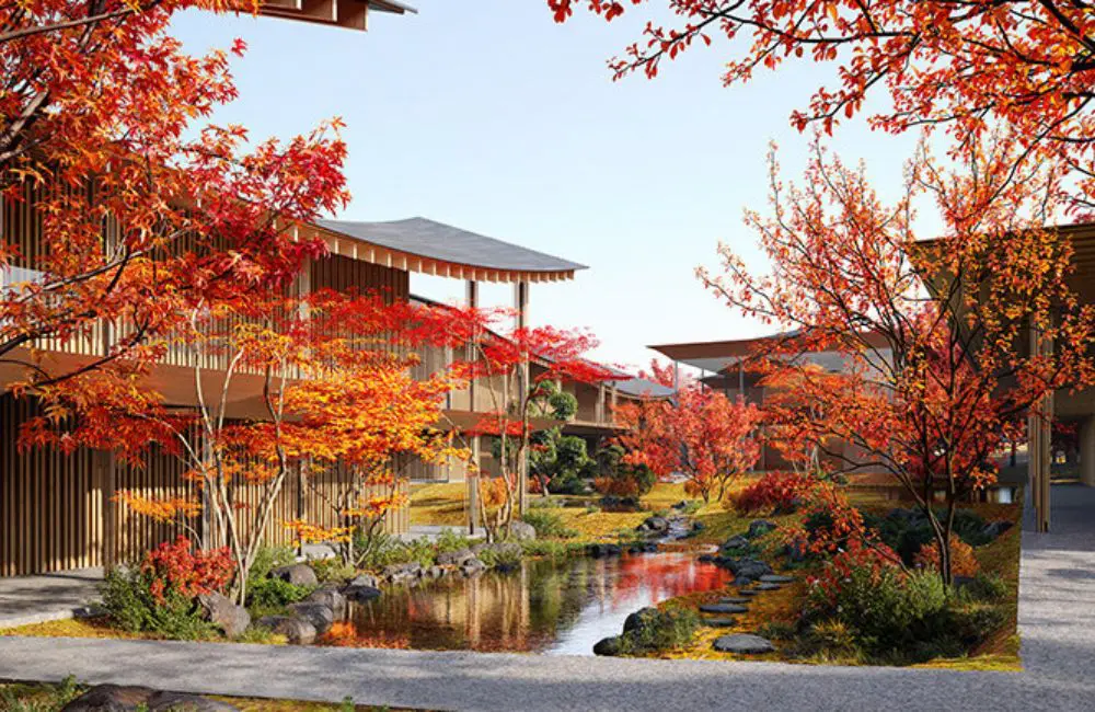 Regent to open first new-build onsen retreat in a Japanese resort town