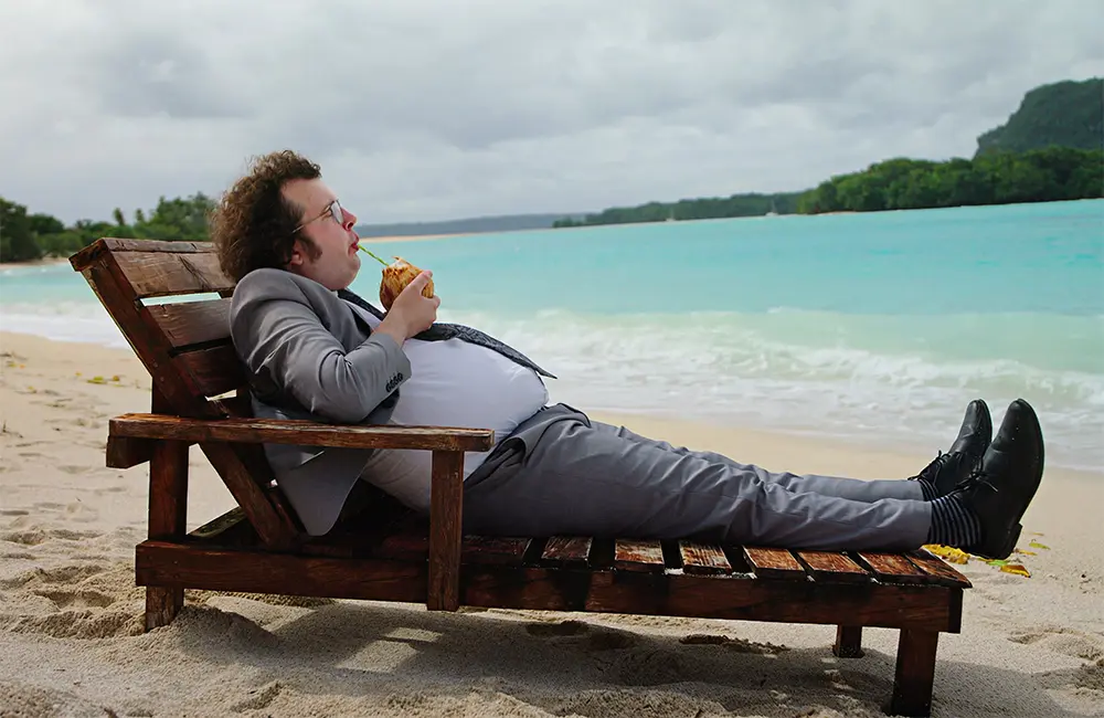 Flight Centre’s My Vanuatu reveals diplomat-style fast lane as Aussie arrivals soar 130% 3 Kiwi comic Ray O'Leary at Port Olry, Espiritu Santo. Image: Vanuatu Tourism Office