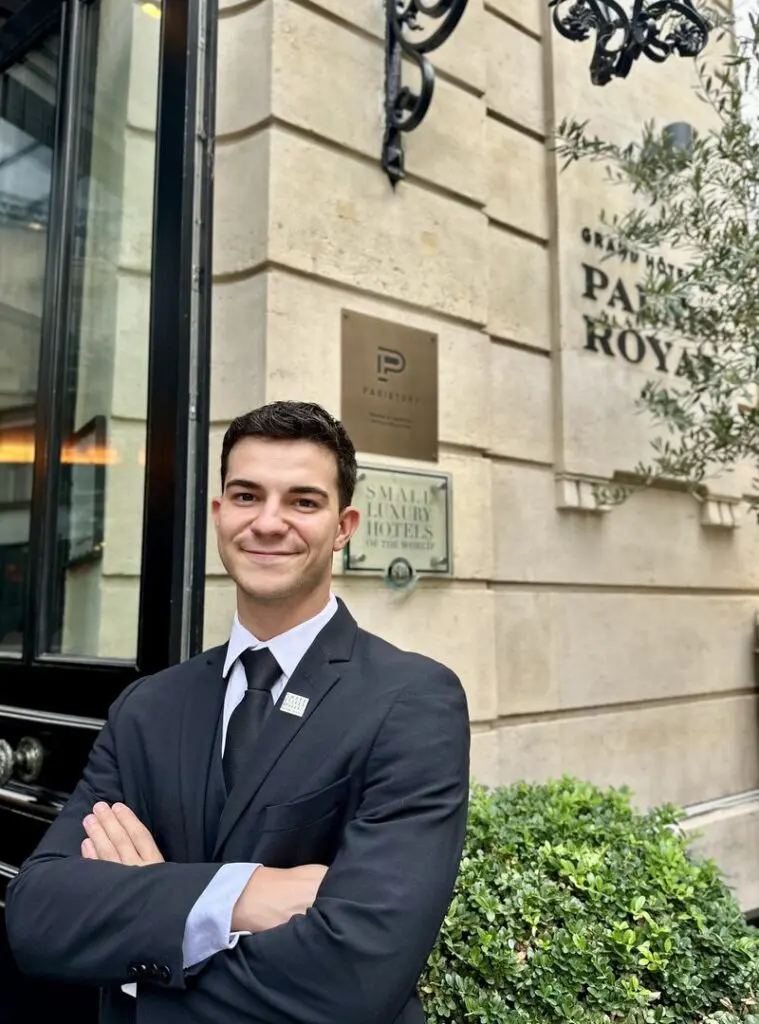This 19th-century hotel in Düsseldorf’s Old Town just won SLH Hotel of the Year 4 Germain Duchanaud, Concierge - Grand Hotel du Palais Royal, Paris, France