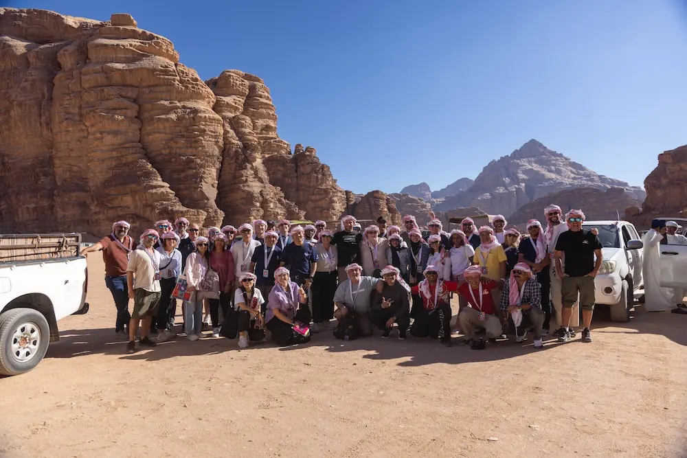 Travel advisors in Jordan.